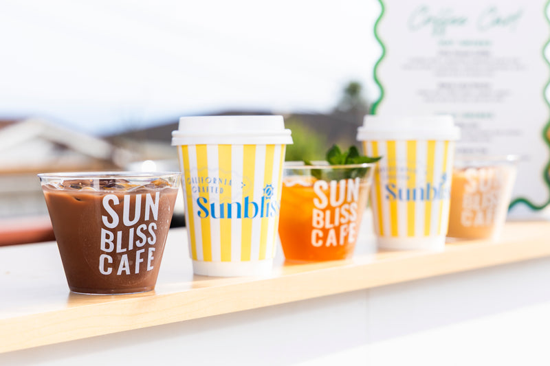 Sunbliss bar cart at a birthday party