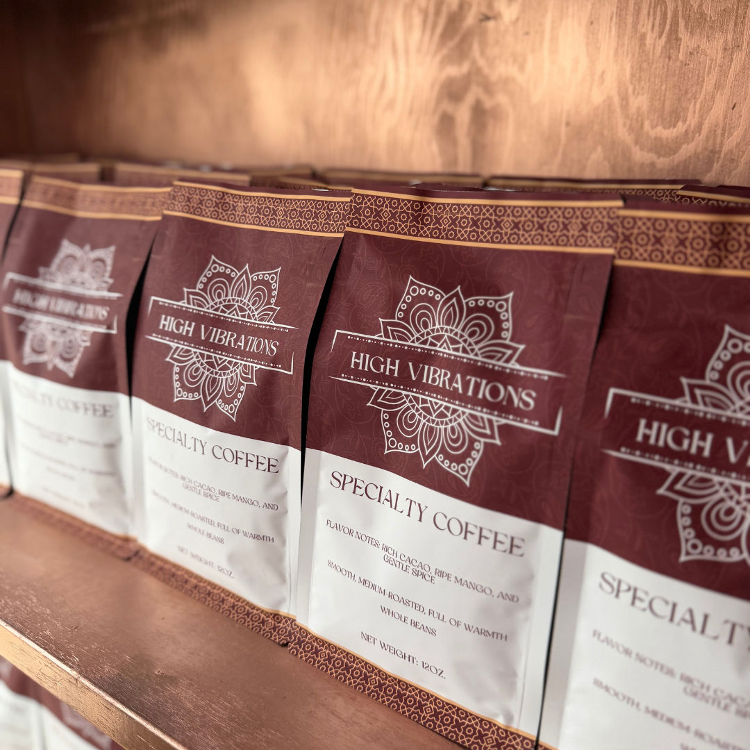 High Vibrations Specialty Coffee Bean Bag