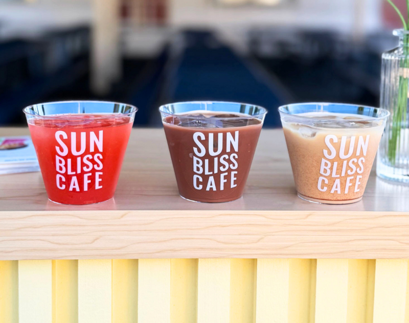 Sunbliss bar cart at an event
